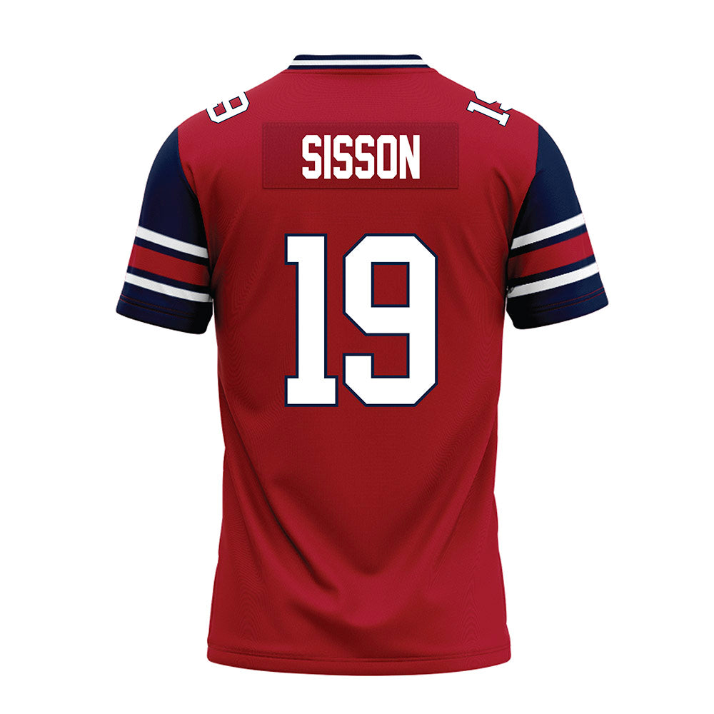 Liberty - NCAA Football : Eli Sisson - Red Premium Football Jersey