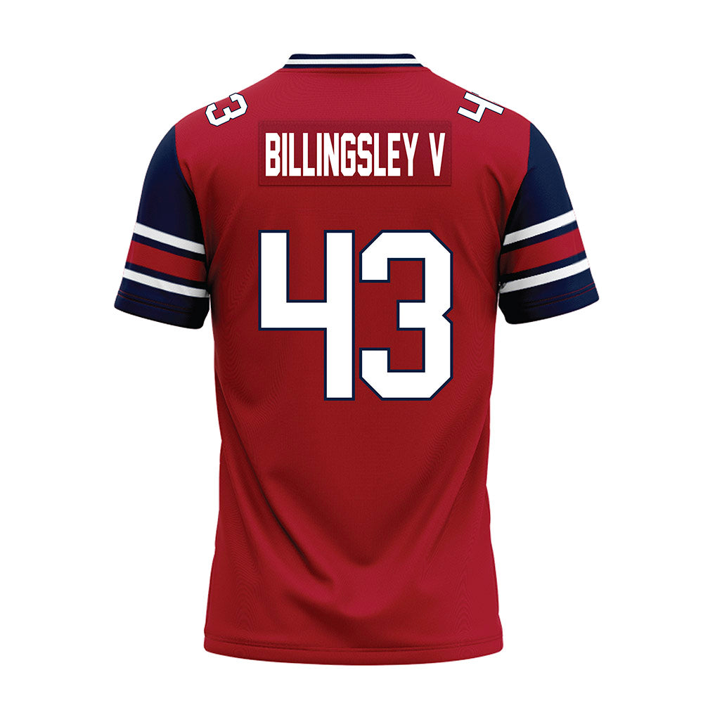 Liberty - NCAA Football : Jay Billingsley V - Red Premium Football Jersey-1