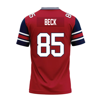 Liberty - NCAA Football : Brayden Beck - Red Premium Football Jersey