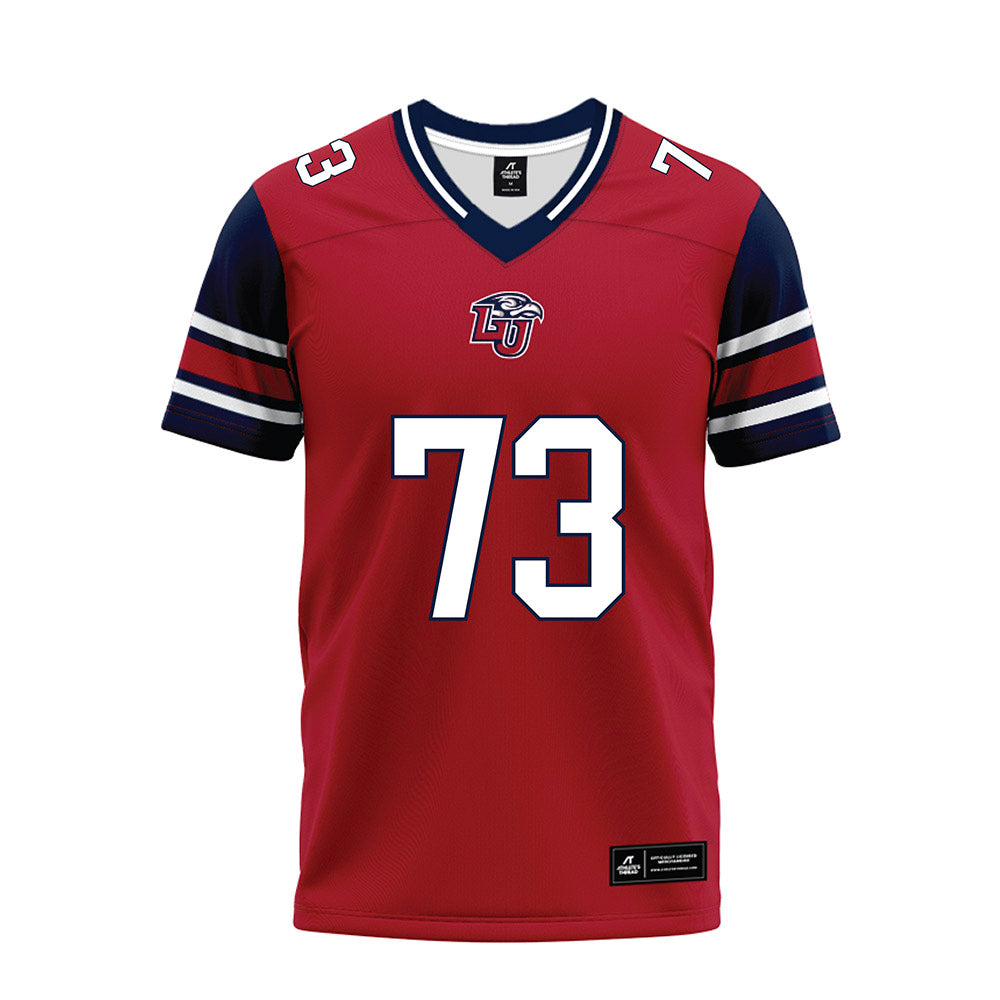 Liberty - NCAA Football : Curtis Doirilus - Red Premium Football Jersey-0