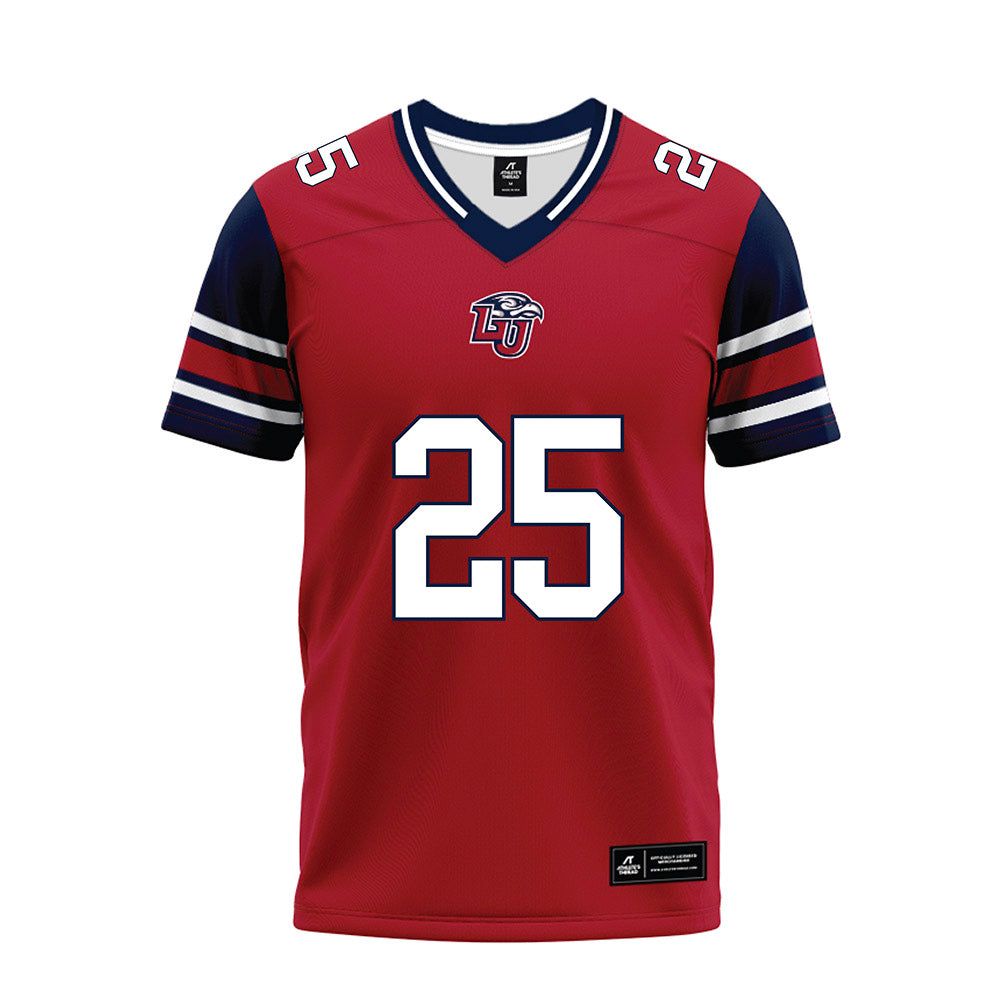 Liberty - NCAA Football : Malachi Fannin-Render - Red Premium Football Jersey-0