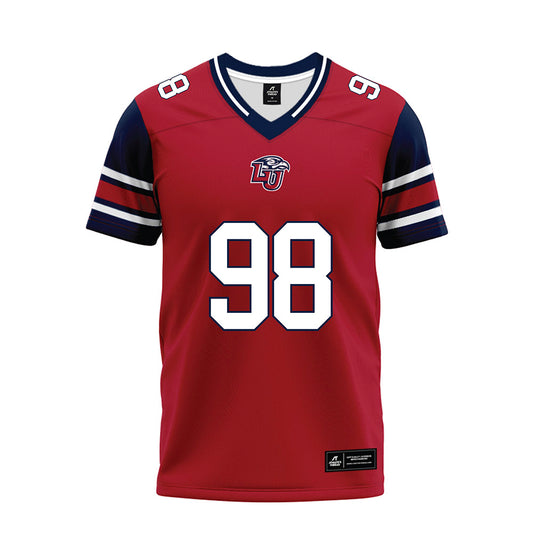 Liberty - NCAA Football : Weston Woodard - Red Premium Football Jersey-0