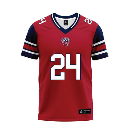 Liberty - NCAA Football : Vaughn Blue - Red Premium Football Jersey