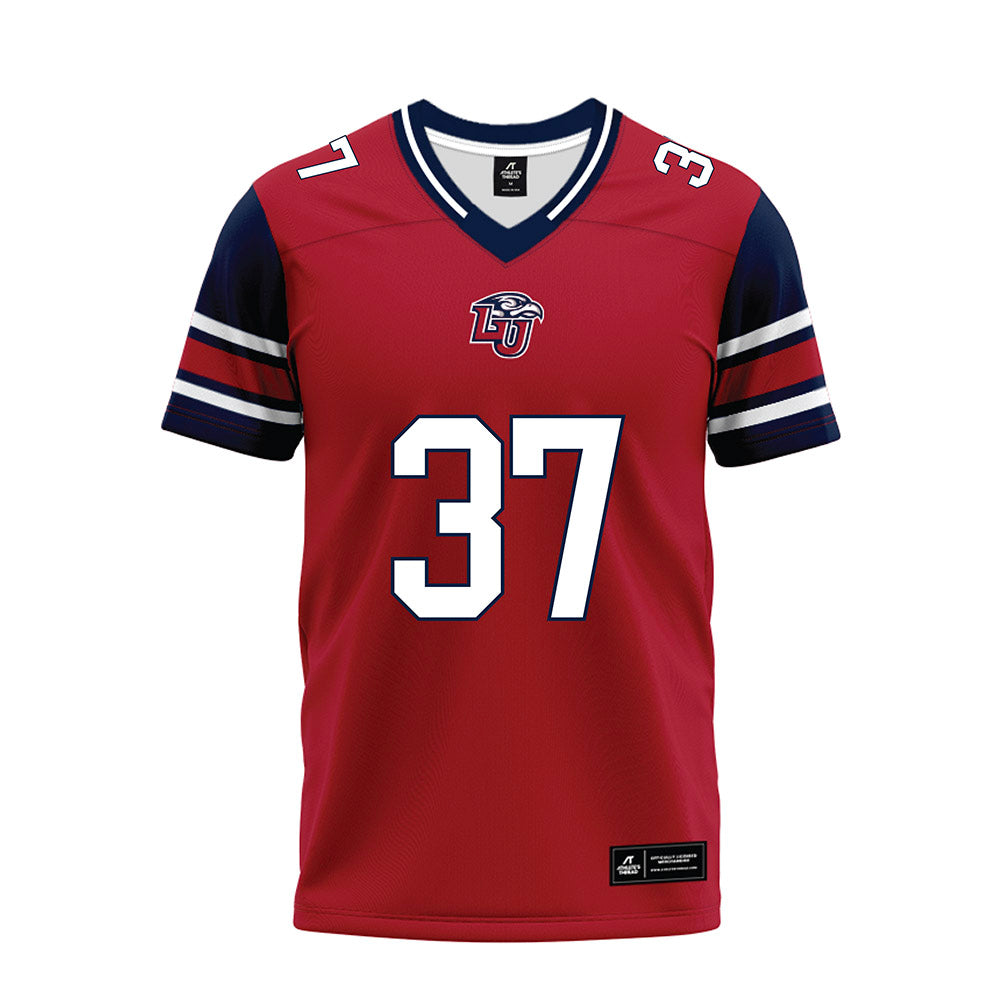 Liberty - NCAA Football : Tromontez Booker - Red Premium Football Jersey