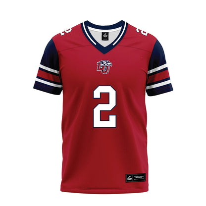 Liberty - NCAA Football : Eldric Griffin - Red Premium Football Jersey