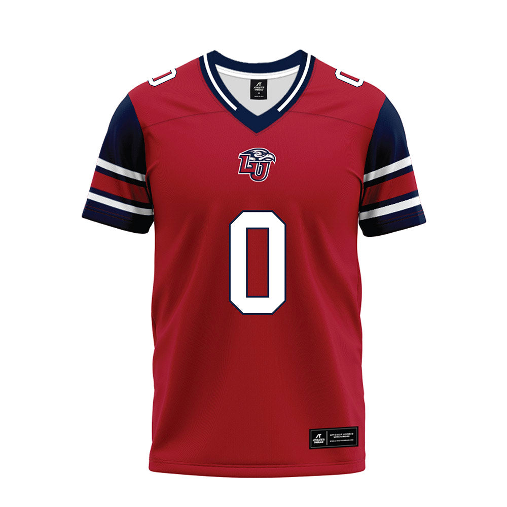Liberty - NCAA Football : Jalon Rock - Red Premium Football Jersey-0
