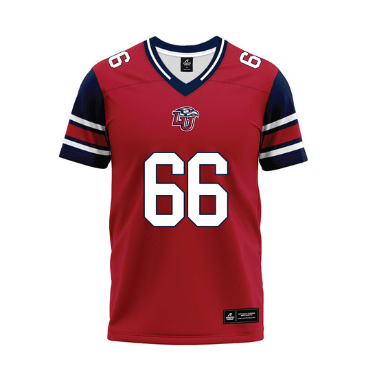 Liberty - NCAA Football : Erwil Anthony Jr - Red Premium Football Jersey-0