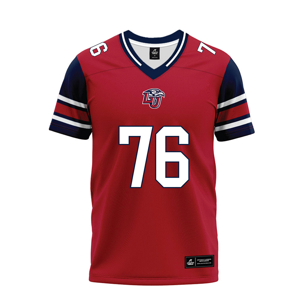 Liberty - NCAA Football : Gabriel Smith - Red Premium Football Jersey-0