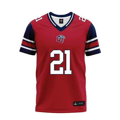 Liberty - NCAA Football : Caden Williams - Red Premium Football Jersey-0
