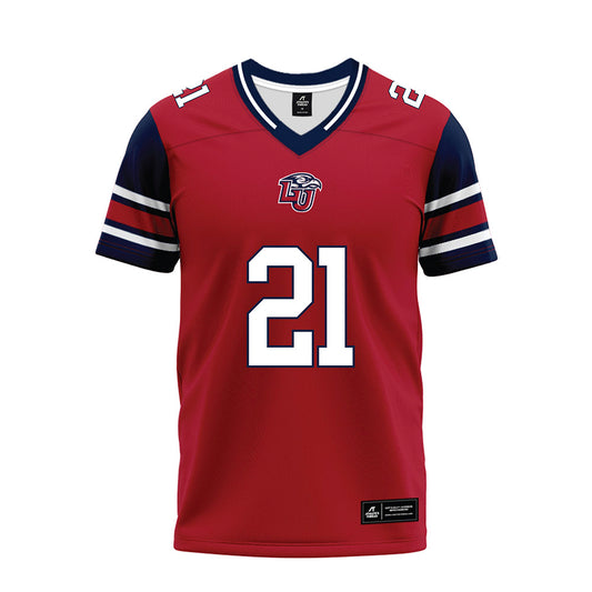 Liberty - NCAA Football : Caden Williams - Red Premium Football Jersey-0