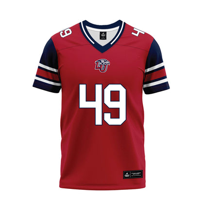 Liberty - NCAA Football : Grey Carroll - Red Premium Football Jersey