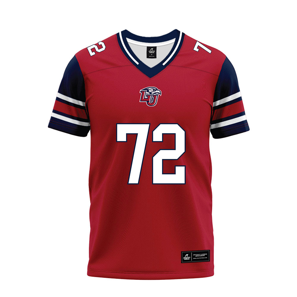 Liberty - NCAA Football : Seth Ellsmore - Red Premium Football Jersey