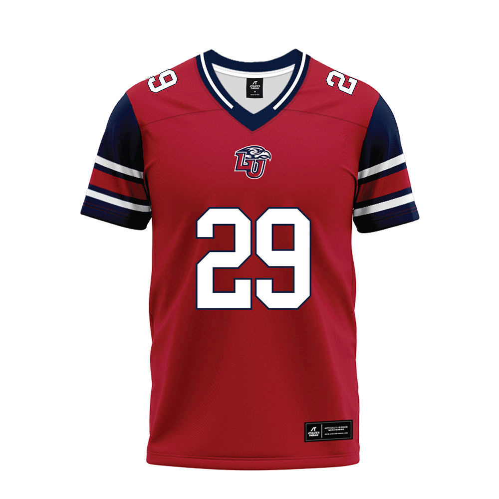 Liberty - NCAA Football : Akhori Jones - Red Premium Football Jersey-0