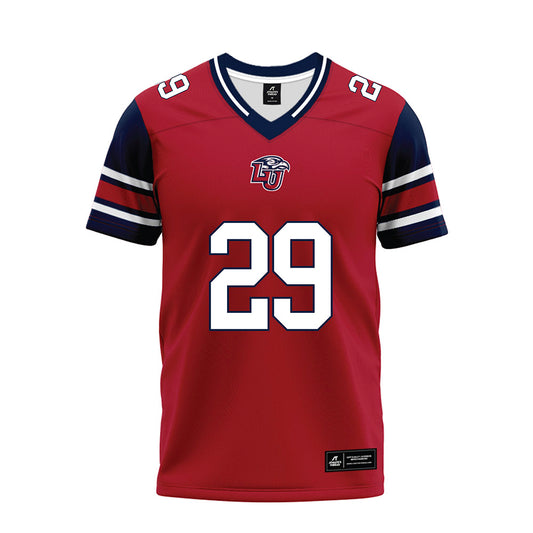 Liberty - NCAA Football : Akhori Jones - Red Premium Football Jersey-0
