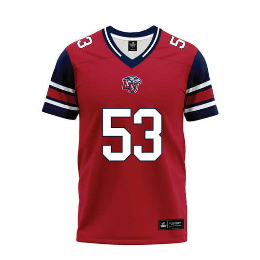 Liberty - NCAA Football : Nikodemus Tounger - Red Premium Football Jersey-0