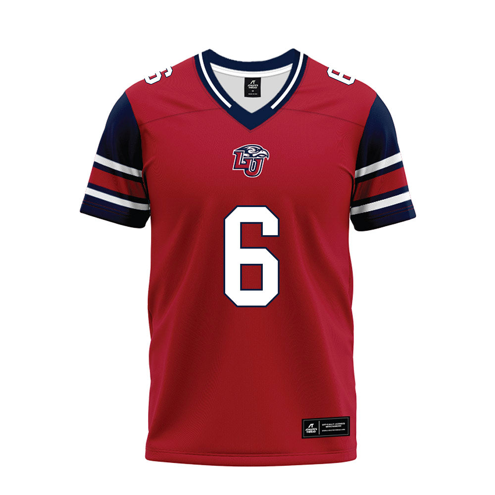 Liberty - NCAA Football : Christian Bodnar - Red Premium Football Jersey-0