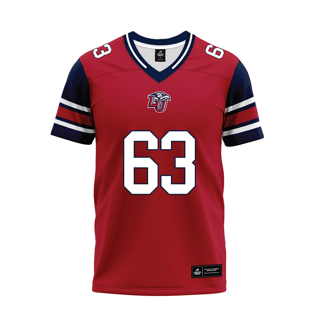 Liberty - NCAA Football : DaJyQuwan Jackson-Payne - Red Premium Football Jersey-0