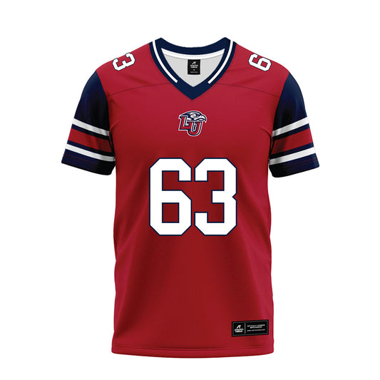 Liberty - NCAA Football : DaJyQuwan Jackson-Payne - Red Premium Football Jersey-0