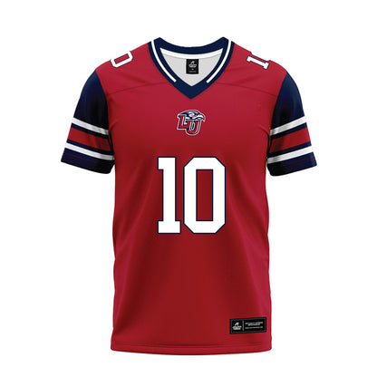 Liberty - NCAA Football : Jonathan Monteiro - Red Premium Football Jersey-0
