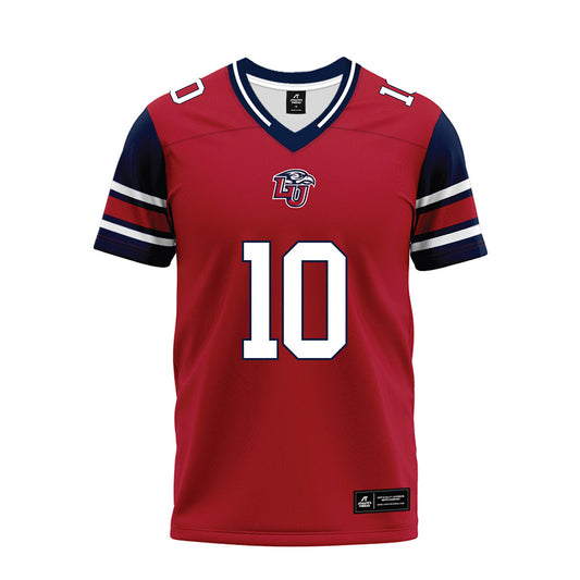 Liberty - NCAA Football : Jonathan Monteiro - Red Premium Football Jersey-0