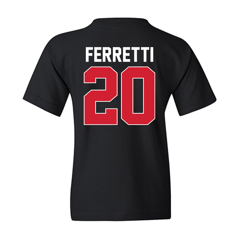 Youngstown State - NCAA Baseball : Jake Ferretti - Classic Shersey Youth T-Shirt-1