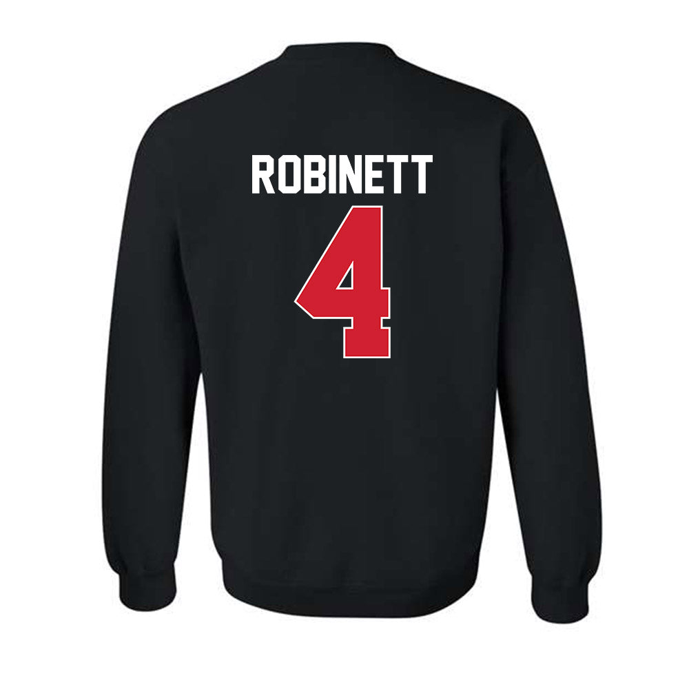 Youngstown State - NCAA Men's Basketball : Tyler Robinett - Classic Shersey Crewneck Sweatshirt-1