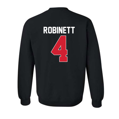 Youngstown State - NCAA Men's Basketball : Tyler Robinett - Classic Shersey Crewneck Sweatshirt-1