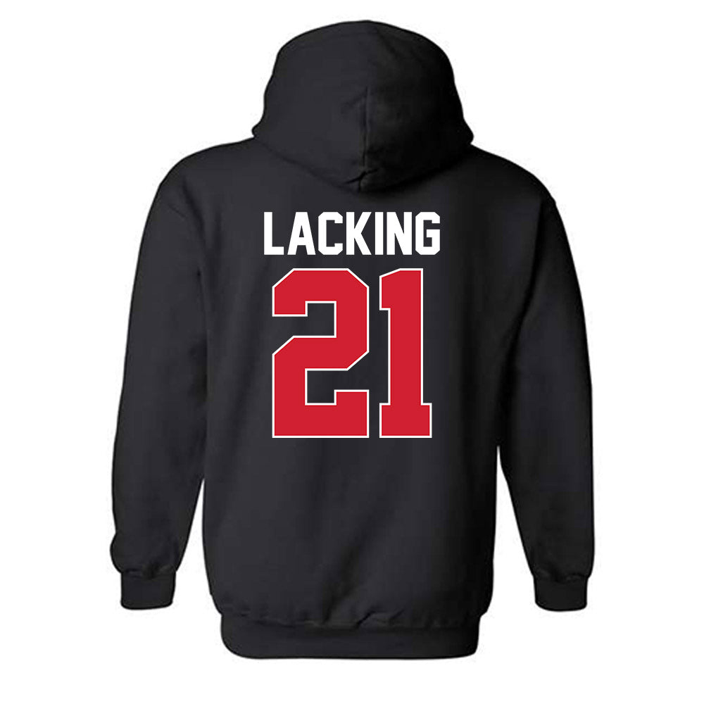 Youngstown State - NCAA Football : Larenz Lacking - Classic Shersey Hooded Sweatshirt-1