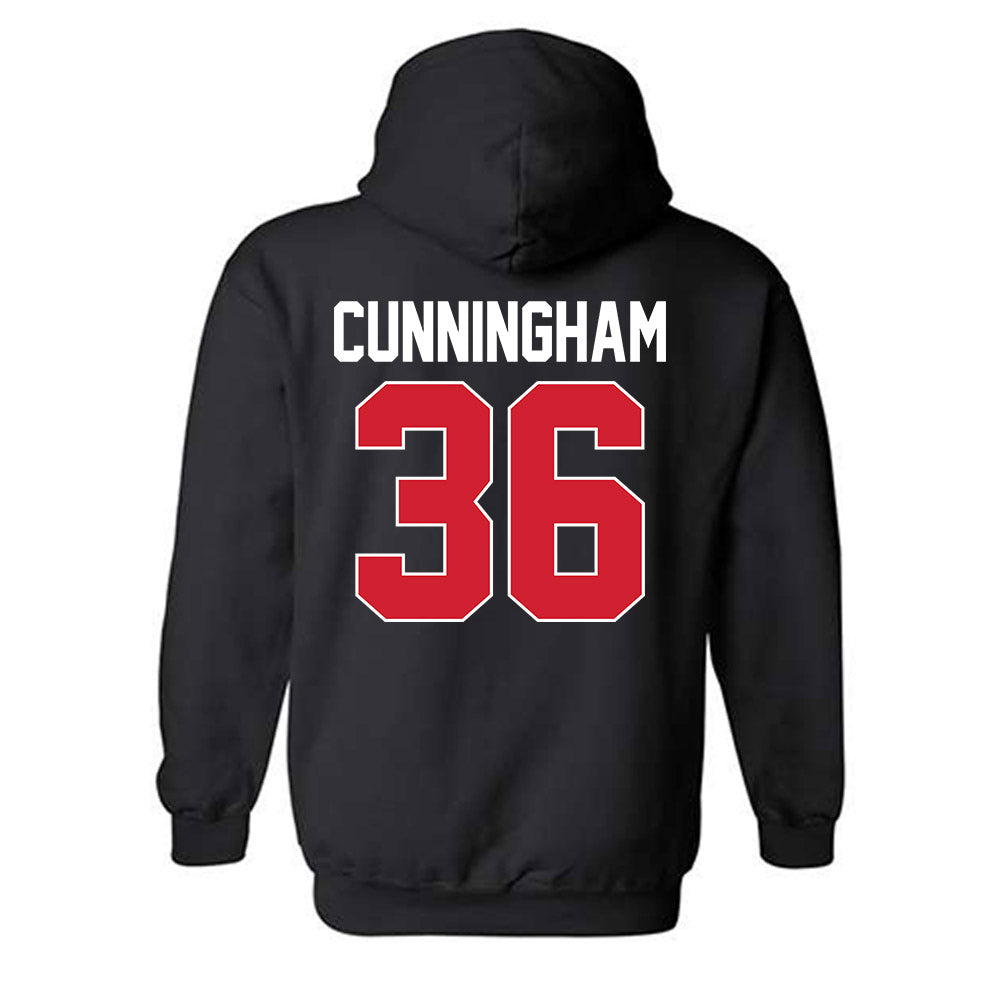 Youngstown State - NCAA Football : Carson Cunningham - Classic Shersey Hooded Sweatshirt-1