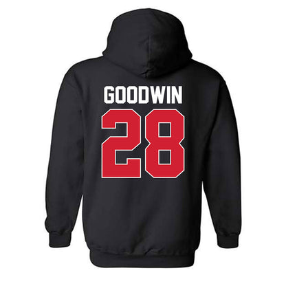 Youngstown State - NCAA Baseball : Nic Goodwin - Classic Shersey Hooded Sweatshirt-1