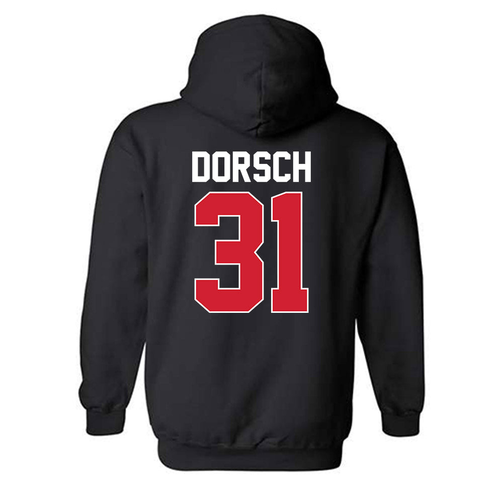 Youngstown State - NCAA Baseball : Aidan Dorsch - Classic Shersey Hooded Sweatshirt-1