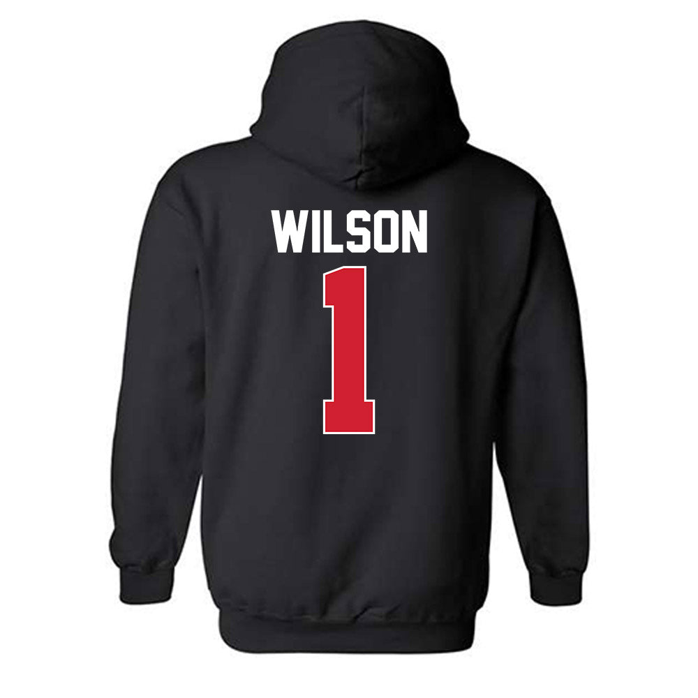 Youngstown State - NCAA Football : Kylon Wilson - Classic Shersey Hooded Sweatshirt-1