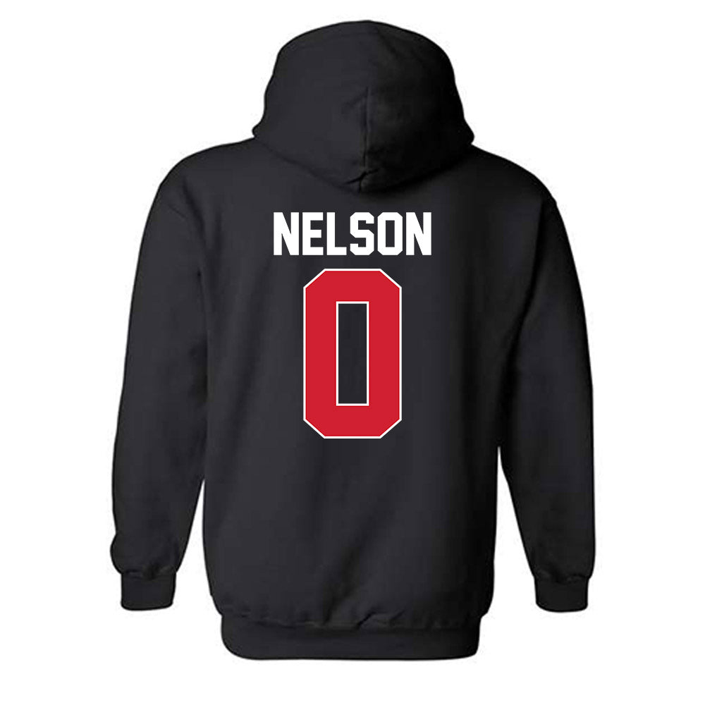 Youngstown State - NCAA Men's Basketball : Jason Nelson - Classic Shersey Hooded Sweatshirt-1
