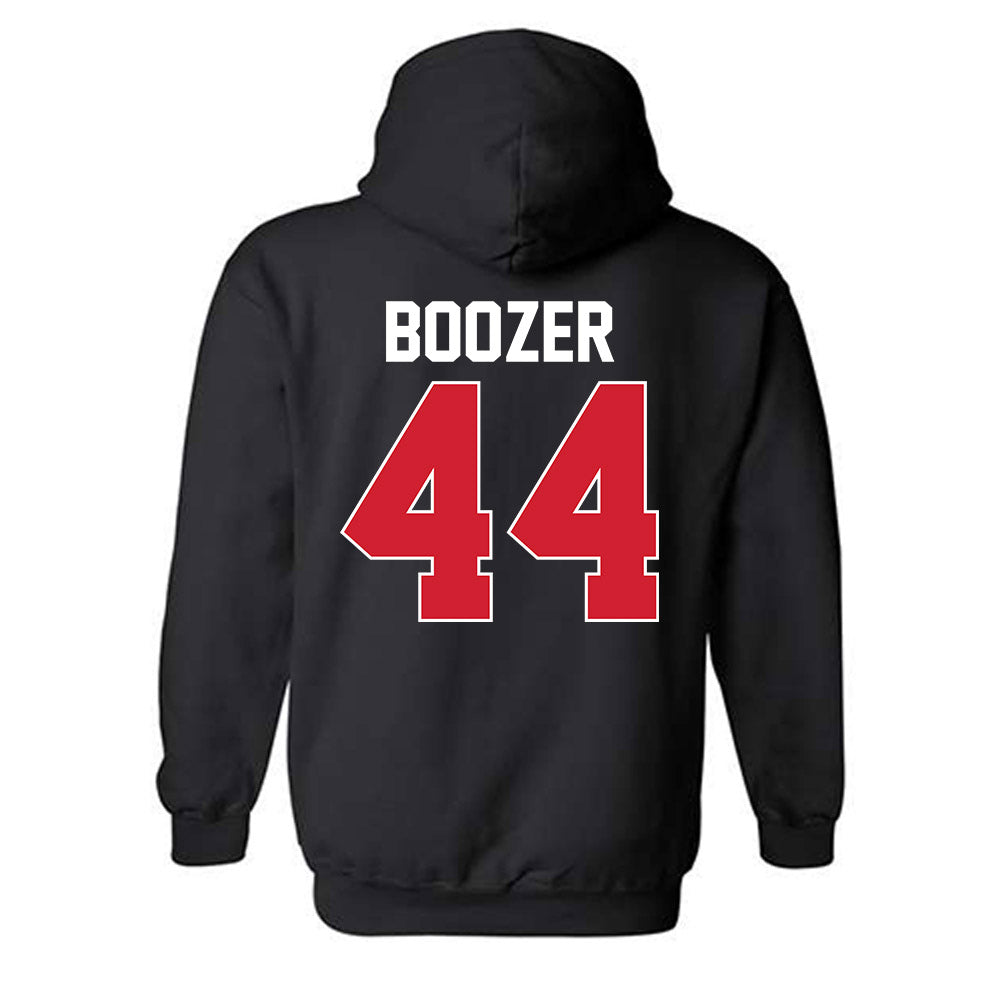 Youngstown State - NCAA Football : Nathan Boozer - Classic Shersey Hooded Sweatshirt-1