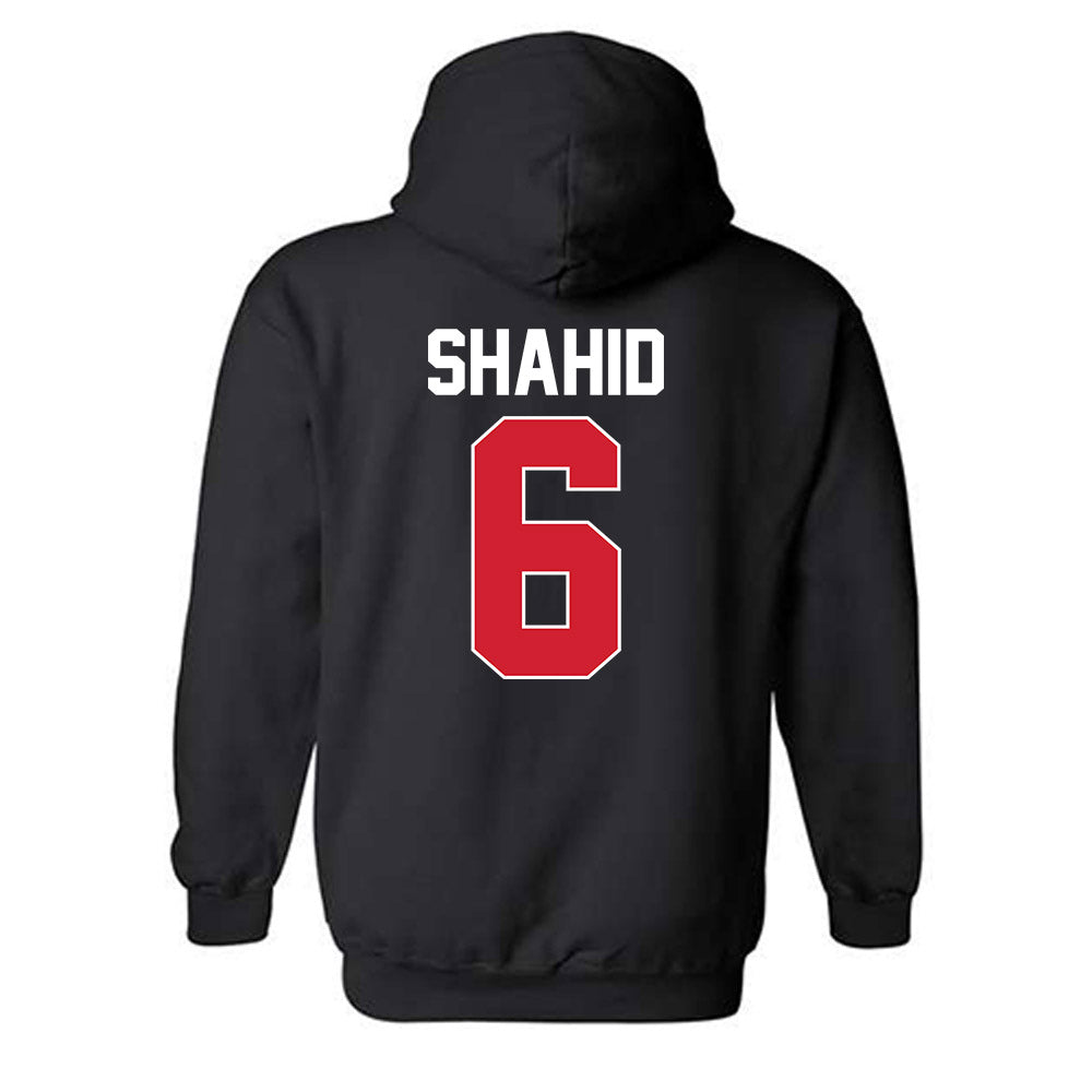 Youngstown State - NCAA Football : Makai Shahid - Classic Shersey Hooded Sweatshirt-1