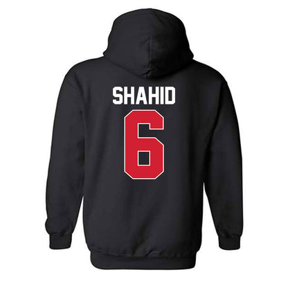 Youngstown State - NCAA Football : Makai Shahid - Classic Shersey Hooded Sweatshirt-1