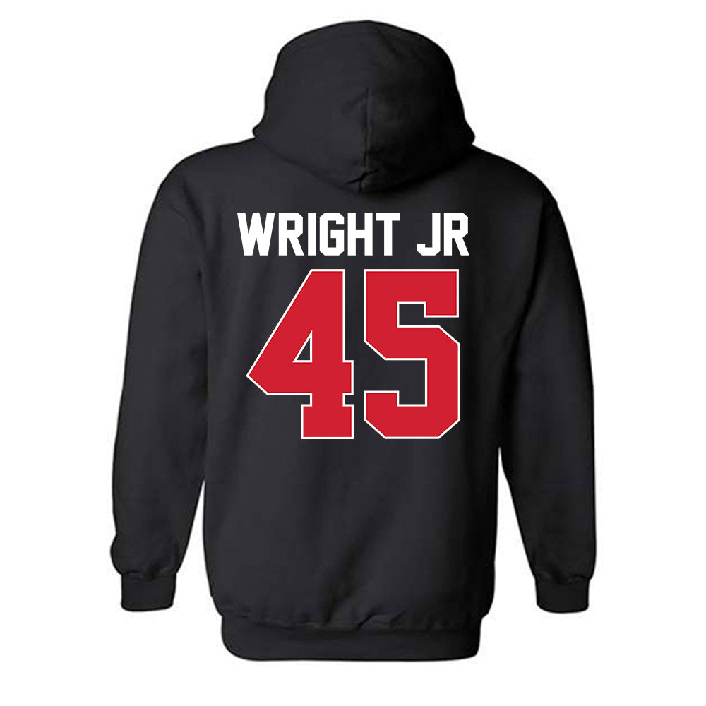 Youngstown State - NCAA Football : Mike Wright jr - Classic Shersey Hooded Sweatshirt-1