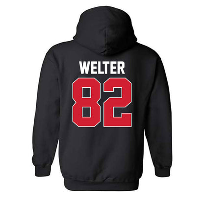 Youngstown State - NCAA Football : Max Welter - Classic Shersey Hooded Sweatshirt-1