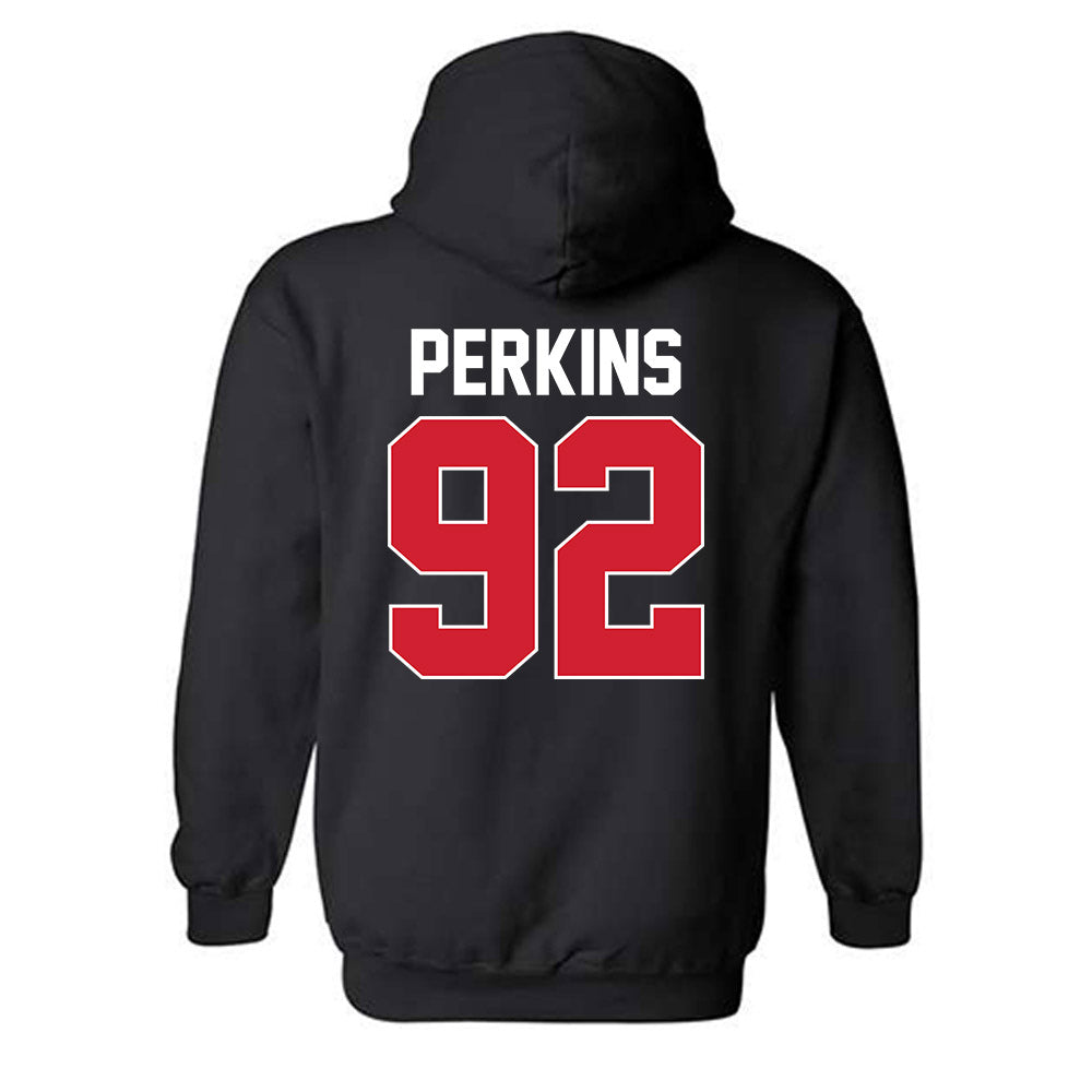 Youngstown State - NCAA Football : Devaughn Perkins - Classic Shersey Hooded Sweatshirt-1