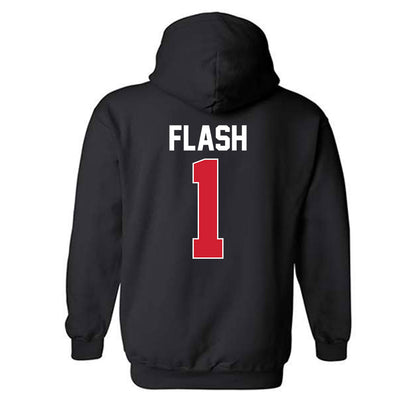 Youngstown State - NCAA Football : Kylon Flash - Classic Shersey Hooded Sweatshirt-1