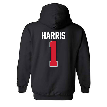 Youngstown State - NCAA Football : Dimetrius Harris - Classic Shersey Hooded Sweatshirt-1