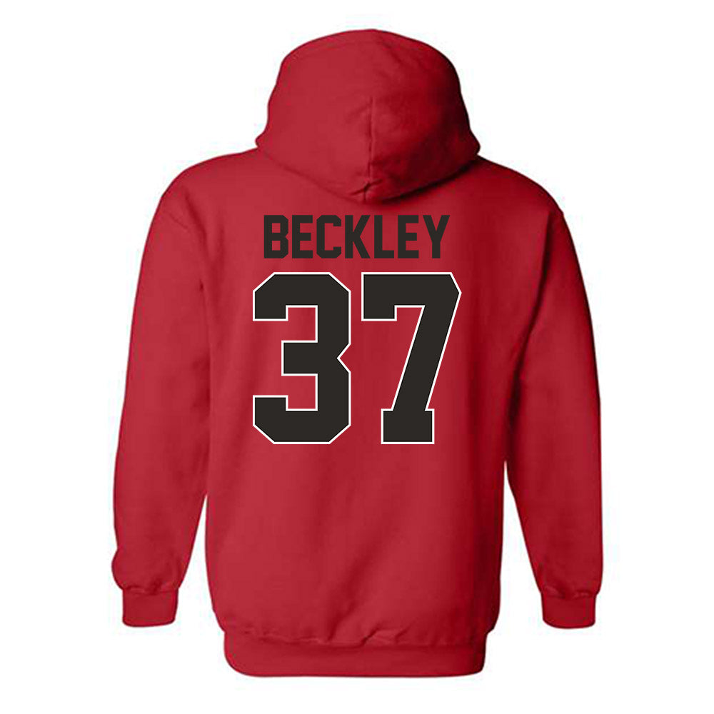 Youngstown State - NCAA Baseball : Nathan Beckley - Classic Shersey Hooded Sweatshirt-1