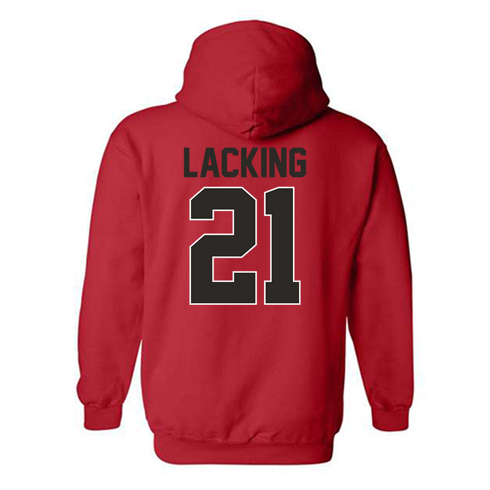 Youngstown State - NCAA Football : Larenz Lacking - Classic Shersey Hooded Sweatshirt-1