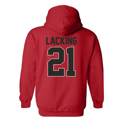 Youngstown State - NCAA Football : Larenz Lacking - Classic Shersey Hooded Sweatshirt-1