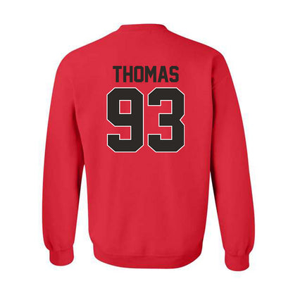 Youngstown State - NCAA Football : Justin Thomas - Classic Shersey Crewneck Sweatshirt-1