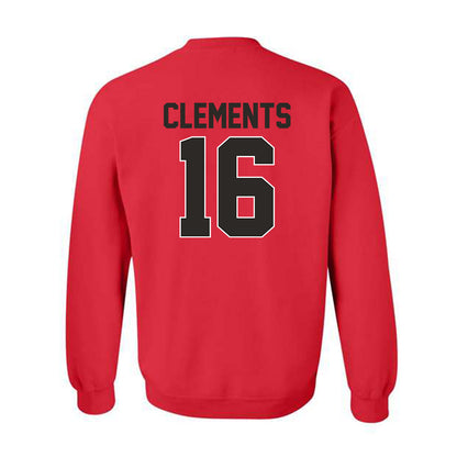 Youngstown State - NCAA Football : Darius Clements - Classic Shersey Crewneck Sweatshirt-1