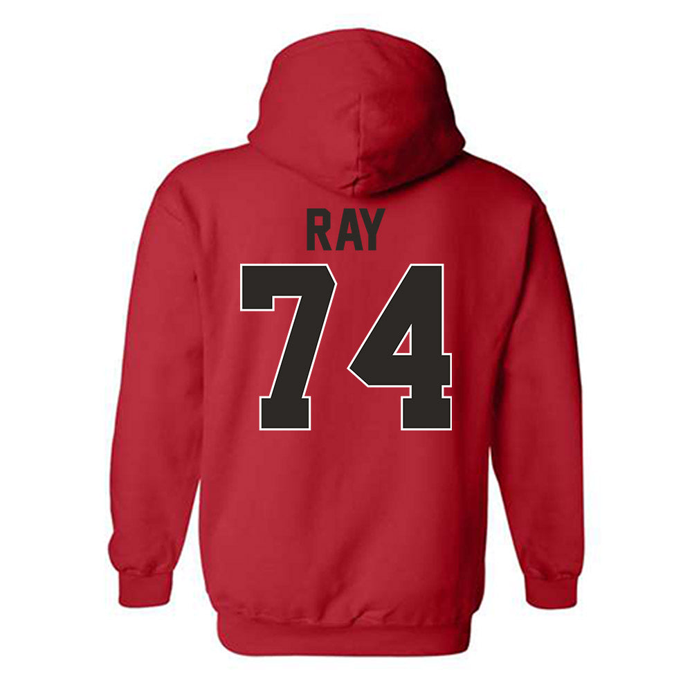 Youngstown State - NCAA Football : Ethan Ray - Classic Shersey Hooded Sweatshirt-1