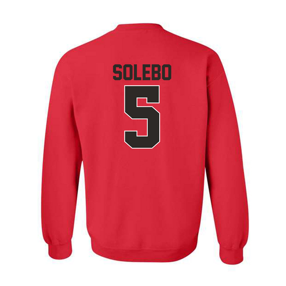 Youngstown State - NCAA Men's Basketball : Shaheed Solebo - Classic Shersey Crewneck Sweatshirt-1