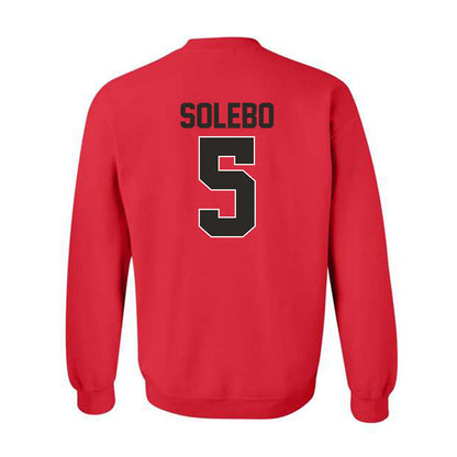 Youngstown State - NCAA Men's Basketball : Shaheed Solebo - Classic Shersey Crewneck Sweatshirt-1