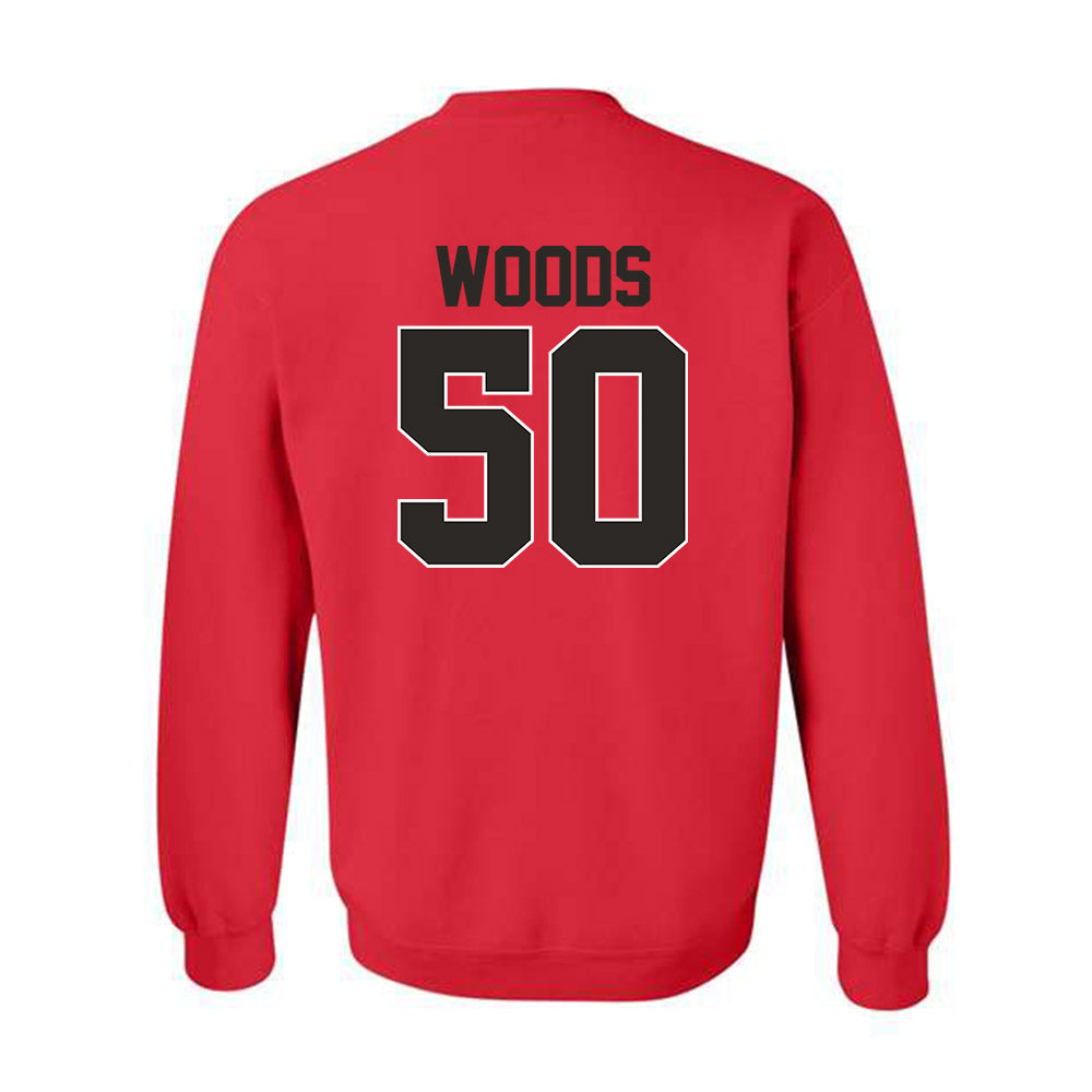 Youngstown State - NCAA Football : Grant Woods - Classic Shersey Crewneck Sweatshirt-1